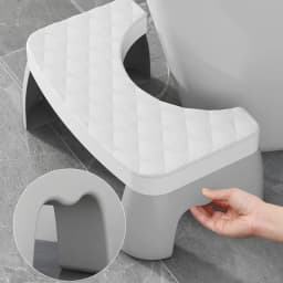 Household Toilet Squatting Stool Removable Non-slip Adult Toilet Seat Portable Thickened Foot Step Stool Bathroom Accessories