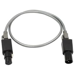 DMX To RJ45 Connector RJ45 Ethernet To 3 Pin XLR DMX Female & Male Adapter Sets (3PIN 1Pair)-AT35