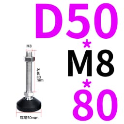 4pcs M8 M10 M12 M16 Directional Adjusting Foot Nylon Universal Hooves Fixed Anchor Cup DIY Hardware for Aluminum Profile