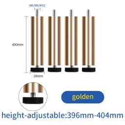 Adjustable furniture support foot cushion round tube bracket heightened washing machine refrigerator shoe cabinet heightenedfeet