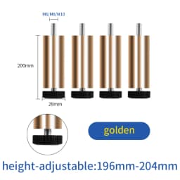 Adjustable furniture support foot cushion round tube bracket heightened washing machine refrigerator shoe cabinet heightenedfeet