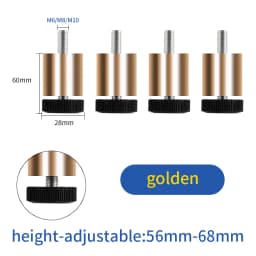 Adjustable furniture support foot cushion round tube bracket heightened washing machine refrigerator shoe cabinet heightenedfeet
