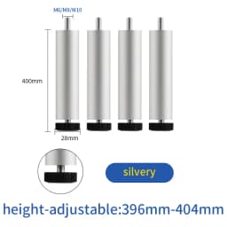 Adjustable furniture support foot cushion round tube bracket heightened washing machine refrigerator shoe cabinet heightenedfeet