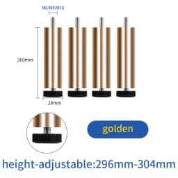 Adjustable furniture support foot cushion round tube bracket heightened washing machine refrigerator shoe cabinet heightenedfeet