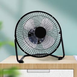 Mini Fan USB Fan 14.5*15cm Black Lightweight Rotatable USB Powered Emergencies And Outdoor Work High Quality Summer