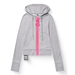 Y2K Harajuku Casual Hoodie Blank Extra Big Zipper Long Sleeve Sweatshirt Trendy Hip Hop Strange Streetwear Unisex Slim Clothing
