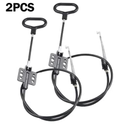 Furniture Parts & Accessories 2Pack Universal Recliner Release Cable Replacement D-Ring Pull Handle Sofa Chair