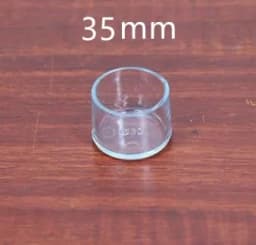 16Pcs Chair Leg Caps Rubber Feet Protector Pads Non-slip Transparent Table Covers Plugs Furniture Leveling Feet Home Decor