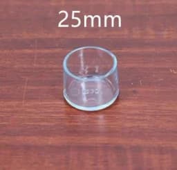 16Pcs Chair Leg Caps Rubber Feet Protector Pads Non-slip Transparent Table Covers Plugs Furniture Leveling Feet Home Decor