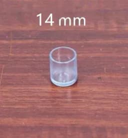16Pcs Chair Leg Caps Rubber Feet Protector Pads Non-slip Transparent Table Covers Plugs Furniture Leveling Feet Home Decor