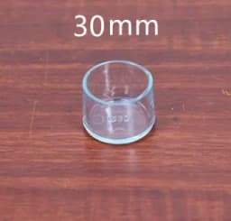 16Pcs Chair Leg Caps Rubber Feet Protector Pads Non-slip Transparent Table Covers Plugs Furniture Leveling Feet Home Decor