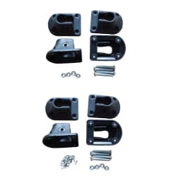 4x Reading Bed Table Leg Foldable Laptop Table Leg Connector Fixator Holder Folding Table Leg Corner Brackets