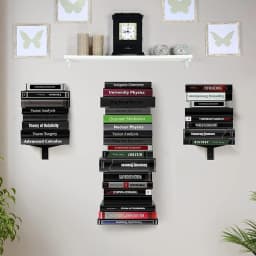 Wall Bookcases Living Room Storage Furniture Bookcase Shelves Modern Metal Multifunction Organizers Bookshelf Creative Design