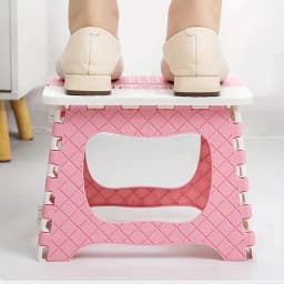 Adult Folding Step Stool, Foldable Stool, Suitable for Living Room, Kitchen, and Bathroom, Portable Travel Stool