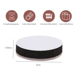 Self Adhesive Chair Leg Pads thick Felt Table Chair Sofa Heighten Foot Pad Anti-Slip Mute Furniture Legs Floor Protectors