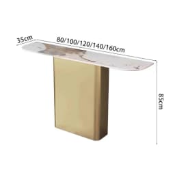 Aesthetic Modern Console Table Classic Trendy Luxury Unique Console Table Elegant Design Wohnzimmer Tisch Living Room Furniture