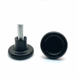 4-50Pcs PP Plastic Adjustable Feet Pad Screw M6 M8 M10 Table Chair Balck Leveling Foot Pad Furniture Leg Anti-shock Protection
