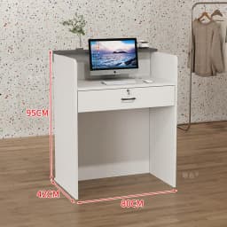 Salon Hairs Reception Desk For Modern Salon Professional Bar Counter Beauty Luxury Simple Resepsiyon Masası Commercial Furniture