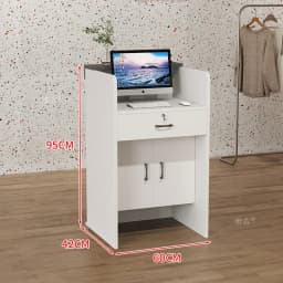 Salon Hairs Reception Desk For Modern Salon Professional Bar Counter Beauty Luxury Simple Resepsiyon Masası Commercial Furniture