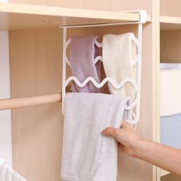 5-Pack Random Color Upgraded Adjustable Wardrobe Shelf Dividers Bedroom Furniture Organizers for Closet Storage