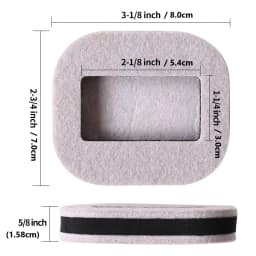Office Chair Wheel Stopper Furniture Caster Cups Wood Floor Protectors Anti Vibration Pad Chair Roller Feet Anti-slip Mat