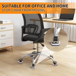 Office Chair Wheel Stopper Furniture Caster Cups Wood Floor Protectors Anti Vibration Pad Chair Roller Feet Anti-slip Mat
