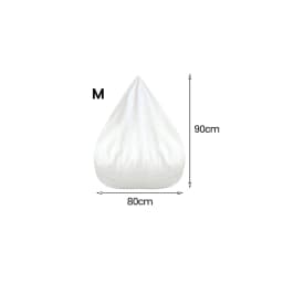 Adults Children Bean Bag Cover Large Lazy Sofa Chair Cover without Filler Cotton Linen Beanbag Chair Seat Ottoman Puff Sac