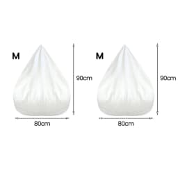 Adults Children Bean Bag Cover Large Lazy Sofa Chair Cover without Filler Cotton Linen Beanbag Chair Seat Ottoman Puff Sac