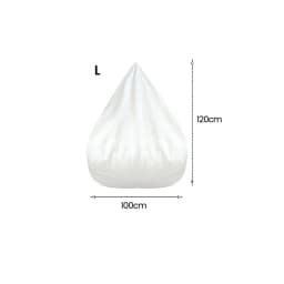 Adults Children Bean Bag Cover Large Lazy Sofa Chair Cover without Filler Cotton Linen Beanbag Chair Seat Ottoman Puff Sac