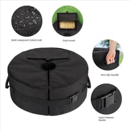 CHCH 4X Sand Bags For Canopy ,Tent Weights For Legs, Heavy Duty Gazebo Weights Sandbags For Patio Umbrella Base