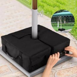 Detachable Heavy Weight Bag Wind-Proof Sun Umbrella Base Umbrella Sandbag Parasol Base Stand Fixed Sandbag
