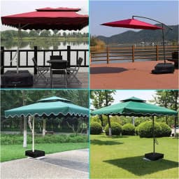 Detachable Heavy Weight Bag Wind-Proof Sun Umbrella Base Umbrella Sandbag Parasol Base Stand Fixed Sandbag