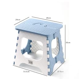 Heavy Duty Folding Stool Portable Lightweight Durable Plastic Camping Fishing Outdoor Picnic Kids Adults Home Non-Slip Gift