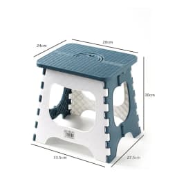Heavy Duty Folding Stool Portable Lightweight Durable Plastic Camping Fishing Outdoor Picnic Kids Adults Home Non-Slip Gift