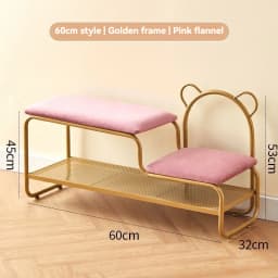 Integrated Shoe Changing Stool And Shoe Cabinet for Home Entrance Simple Design Door with Changing Stool at Entrance