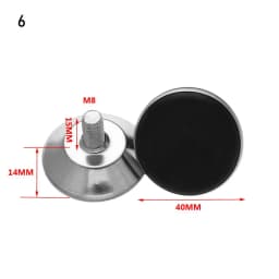 10Pcs Anti-slip Base Table Chair Leg Pad Floor Protector Leveling Feet Furniture Feet Chair Feet Level Furniture Adjustable Bolt