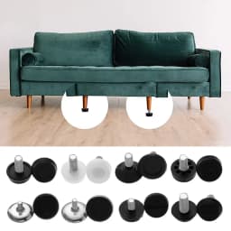 10Pcs Anti-slip Base Table Chair Leg Pad Floor Protector Leveling Feet Furniture Feet Chair Feet Level Furniture Adjustable Bolt