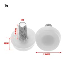 10Pcs Anti-slip Base Table Chair Leg Pad Floor Protector Leveling Feet Furniture Feet Chair Feet Level Furniture Adjustable Bolt