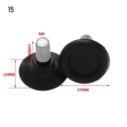 10Pcs Anti-slip Base Table Chair Leg Pad Floor Protector Leveling Feet Furniture Feet Chair Feet Level Furniture Adjustable Bolt