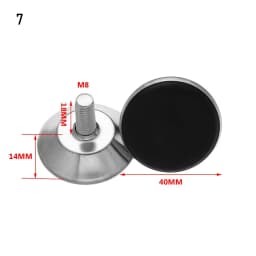 10Pcs Anti-slip Base Table Chair Leg Pad Floor Protector Leveling Feet Furniture Feet Chair Feet Level Furniture Adjustable Bolt