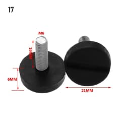 10Pcs Anti-slip Base Table Chair Leg Pad Floor Protector Leveling Feet Furniture Feet Chair Feet Level Furniture Adjustable Bolt