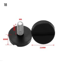 10Pcs Anti-slip Base Table Chair Leg Pad Floor Protector Leveling Feet Furniture Feet Chair Feet Level Furniture Adjustable Bolt