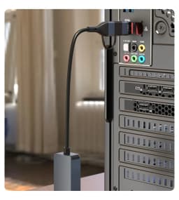 2-in-1 USB 3.0 2.5G Ethernet Adapter Type-C to RJ45 2500Mbps Rtl8156B Network Card Cat7/8 LAN Converter for NAS Laptop Desktop