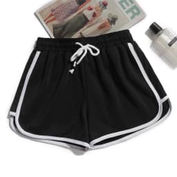 1pcs Summer Women Casual Solid Shorts Girl Gym Workout Shorts Pants Ladies Mid Waisted Yoga Short Student Loose Shorts S-3XL