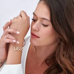 Custom Family Names Heart Beads Bangle Bracelet Personalized Names Heart Bracelet For Women Mom Gril Mother's Day Gift