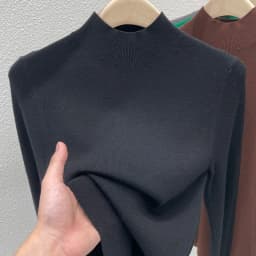 AOSSVIAO Women Autumn Winter 2026 Fashion Turtleneck Jumpers Female Slim Fit Sweater Ladies Solid Color Knitted Soft Pullovers