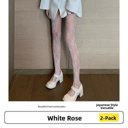 Sexy Fiing Net Stoings Bla And White Ultra-Thin Women's Leggings Thin Model Trendy Anti-ch Summer Trousers