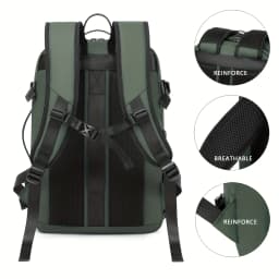 Large Capacity Fashionable Vacuum Compression Backpack, Computer Backpack, Leisure Hiking Backpack