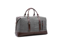 Original Canvas Leather Men Travel Bags Carry on Luggage Bags Men Duffel Bags Travel Tote Large Weekend Bag Overnight