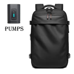 Men Travel Backpack Vacuum Compression Laptop Backpack 17 inch Extended Large Capacity School Backpack Hiking Business Backpack